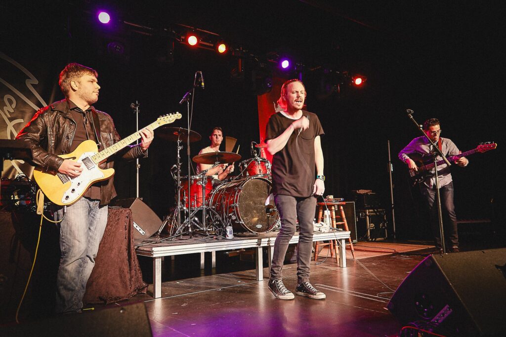 Vintage Playground on stage